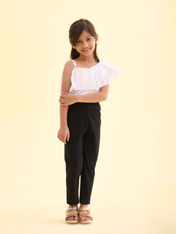 Go Colors - Black Solid Slim Fit Leggings