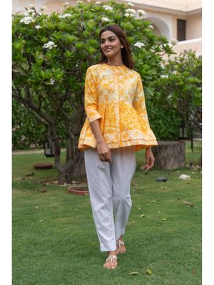 Kiki Frill Tunic Blk main image 1