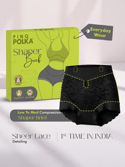 Pinq Polka - Shapewear Invisiskin Tummy Tucker Brief Panty Everyday Shaper