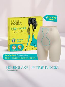 Pinq Polka - Shapewear Invisiskin High-Waist Everyday Shaper Shorts