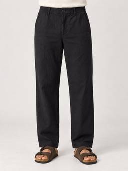 Subtract - Mens Cotton Linen Casual Trouser