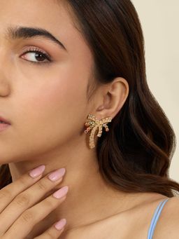 Isharya - Palm Beach Earrings In 18Kt Gold Plated