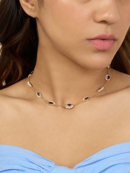 Isharya - Summer Eyes Choker Necklace In 18Kt Gold Plated