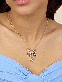 Isharya - Palm Beach Necklace In 18Kt Gold Plated