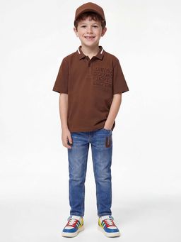 United Colors of Benetton - Blue Solid Slim Fit Jeans