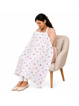 Motherly - Nursing Cover for Breastfeeding – Soft Breathable Feeding Apron for Mom