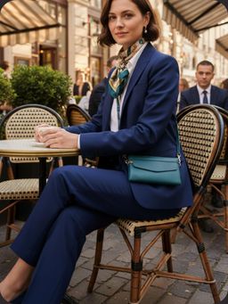 CrossKulture - Teal Women’s Crossbody Sling Bag