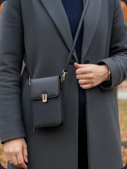CrossKulture - Navy Blue Women’s Crossbody Sling Bag