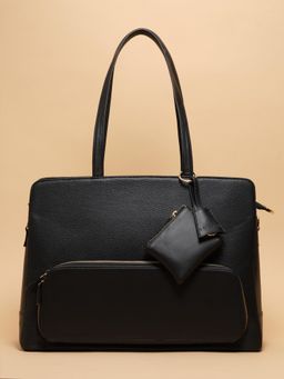 ERIDANI - Women Dakota Black Tote Bag