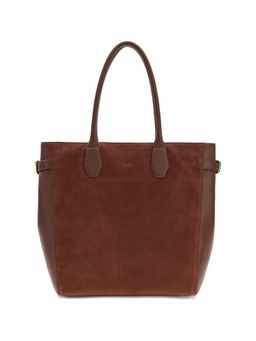 Guess - Women Solid Chocolate Anitha Tote Bag