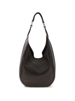 Guess - Women Solid Dark Oak Pauline Hobo With Pouch