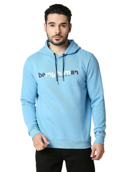 Being Human - Men Hoodie Blue