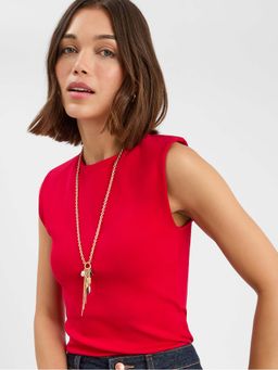 Accessorize London - Multi-Color Multi Charm Tassel Pendant Necklace