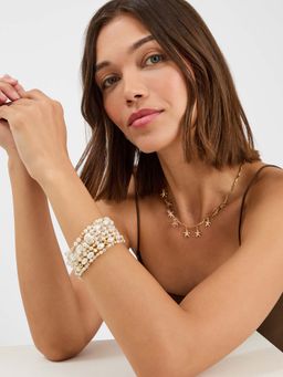 Accessorize London - Gold Starfish Charm Necklace