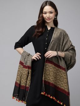 ArtEastri - Handloom Multi-Color Printed Fulia Cotton Dupatta