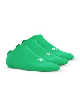 TalkingSox - Unisex Green Bamboo Loafer Seamless Socks (Pack of 3)