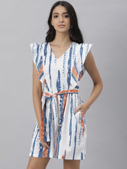 RAREISM - Camera Off-White Play Suit