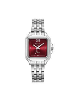 Alexandre Christie - Silver Women Quartz Watch - 2B55Lhbssre (M)