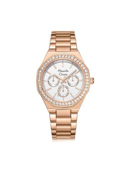 Alexandre Christie - Rose Gold Women Multifunction Watch - 2B58Bfbrgsl (M)