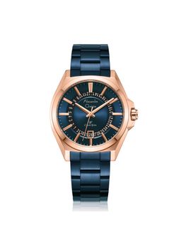 Alexandre Christie - Navy Blue Men Quartz Watch - 8688Mdburbu (M)