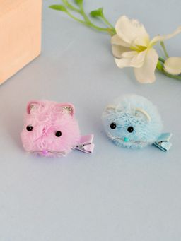 Silvermerc Designs - Set Of 2 Fur Hair Clip