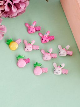 Silvermerc Designs - Set Of 9 Cute Alligator Hair Clip