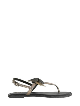 Eske - Black Mitzi Genuine Leather Sandals