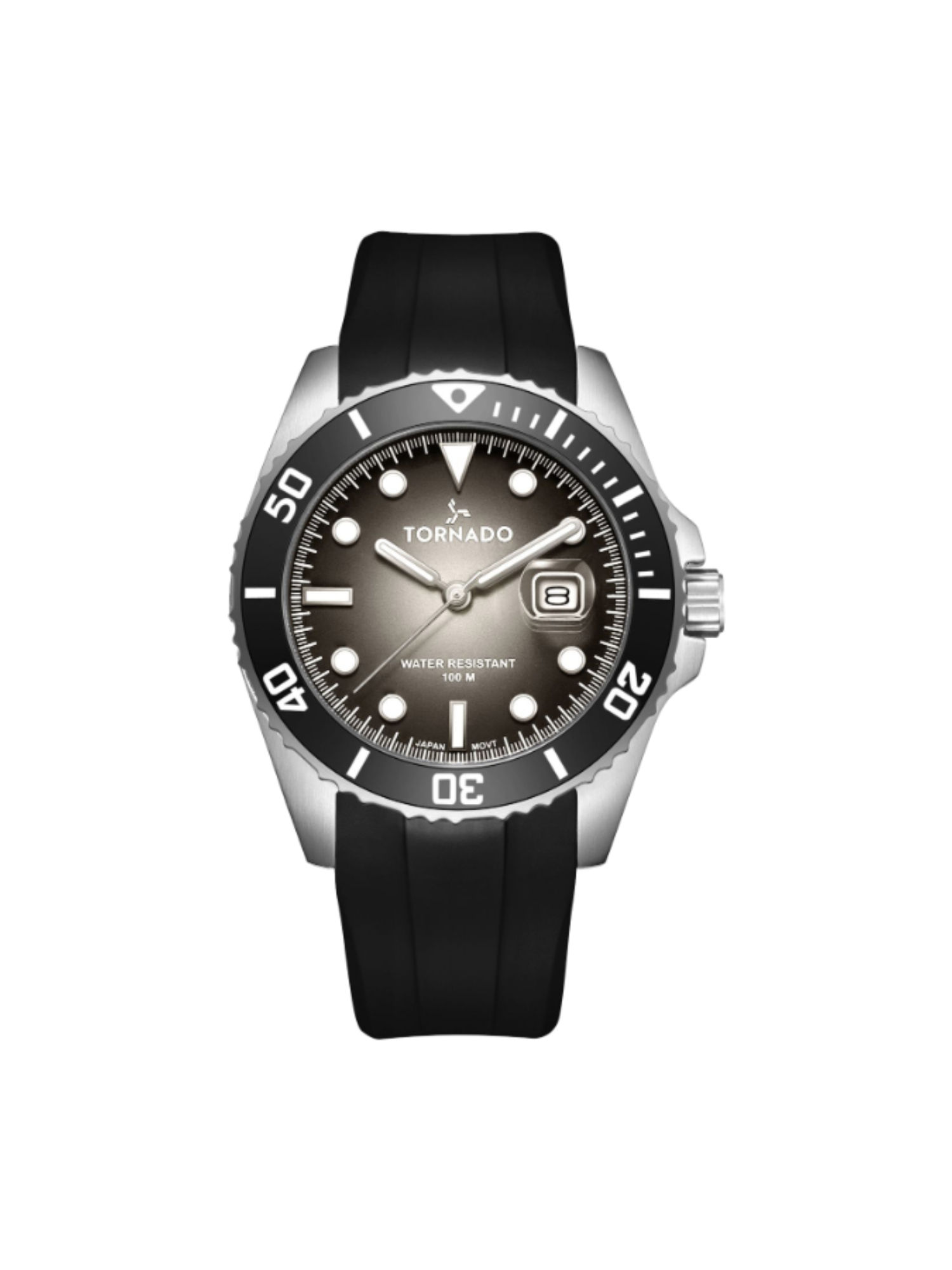 Buy Tornado Lumina Analog Onyx Black Dial Watch (T22001-Ssbb) Online