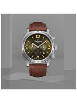 Tornado - Lumina Chronosphere Green Dial Watch (T9102-SLDH) (M)