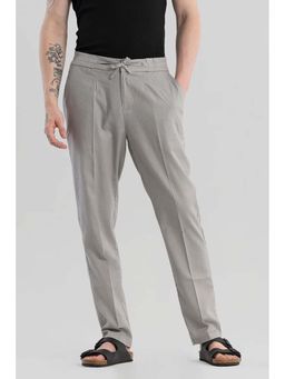 Snitch - Nova Grey Linen Blend Trouser