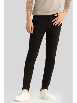 Snitch - Yann Black Plain Slim Fit Trouser