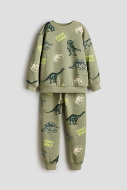 H&M - Boys 2-Piece Printed Sweatshirt Set