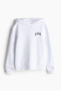 H&M - Boys White Sports Hoodie With Drymove
