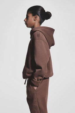 H&M - Boys Brown Sports Hoodie With Drymove