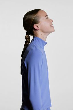 H&M - Girls Blue Sports Jacket With Softmove