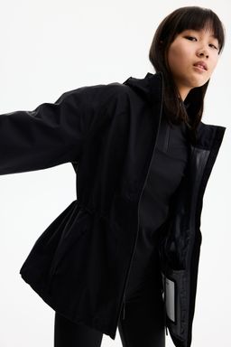 H&M - Boys Black Rain Jacket With Stormmove