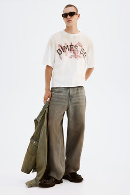 H&M - Men Multi-Color Oversized Fit T-Shirt