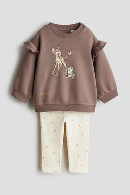 H&M - Girls 2-Piece Printed Set