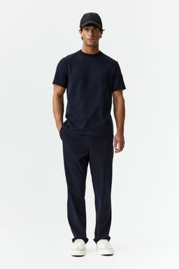 H&M - Men Blue Cooling Regular Fit T-Shirt