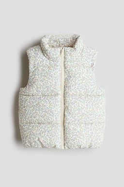 H&M - Girls Beige Puffer Gilet