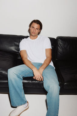 H&M - Men White Warming Regular Fit T-Shirt