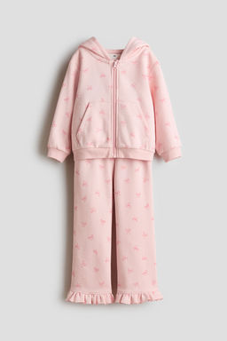 H&M - Girls 2-Piece Printed Sweatshirt Set