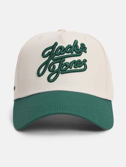 Jack & Jones - Green Colorblock Baseball Cap
