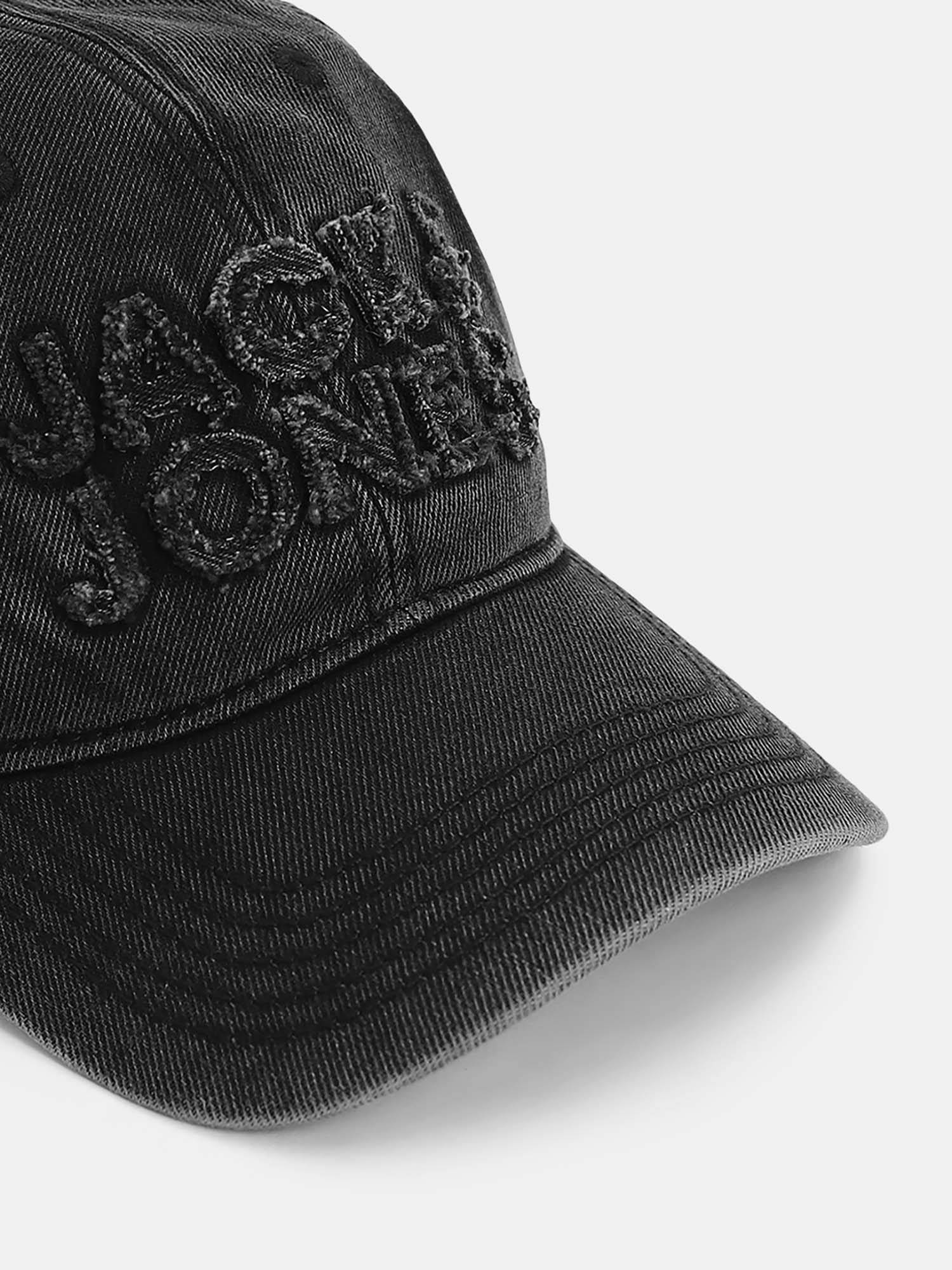 Buy Jack & Jones Black Ripped Denim Cap Online