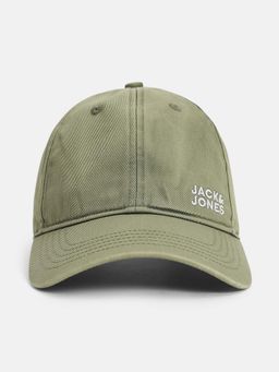 Jack & Jones - Green Logo Denim Baseball Cap