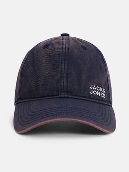 Jack & Jones - Dark Blue Logo Denim Baseball Cap