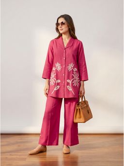 Jisora - Women Pink Co-Ord Set