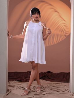 KAKOI - White Rihanna Dress