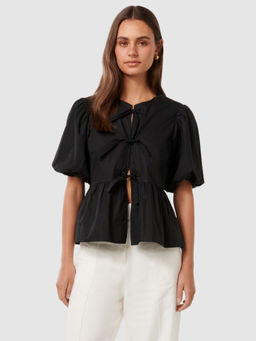 Forever New - Monica Cotton Bow Top