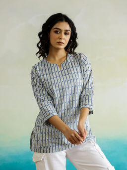 SAY - Women Off White Regular Fit Casual Top